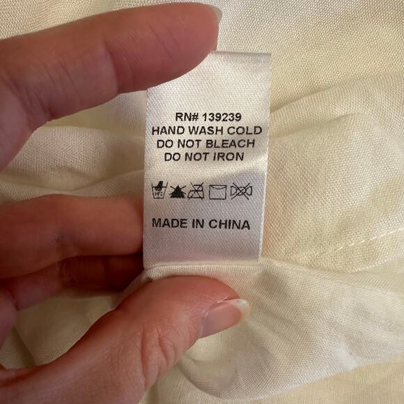 DO+BE White Strapless Sweetheart Mini Dress Medium NWT Tie Front Scallop Trim - Picture 10 of 11